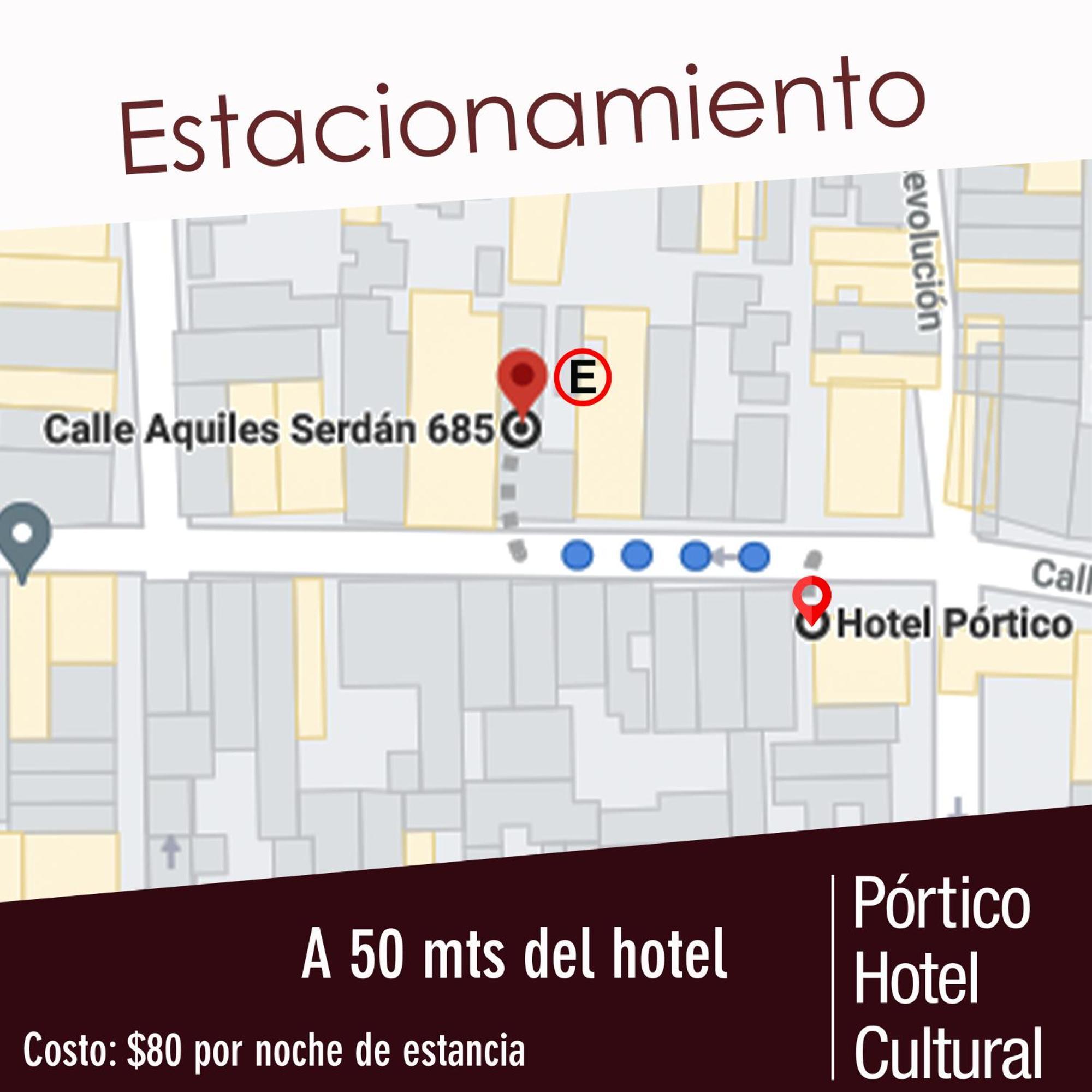 Portico Hotel & Galeria 모렐리아 외부 사진